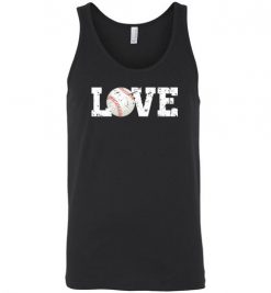 $24.95 – Love Baseball Graphic T-Shirts Gift for Baseball Mom Unisex Tank