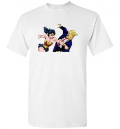 $18.95 – Wonder woman punching Trump T-Shirt