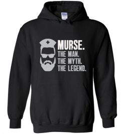 $32.95 – Mens Funny Murse T-Shirt Male Nurse Shirt RN LPN CNA Hoodie