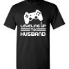 $18.95 – Funny Gamer Engagement Tee Shirts, Leveling Up To Husband T-Shirt