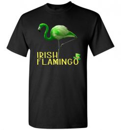 $18.95 – Irish Flamingo Funny St. Patrick Day T-Shirt