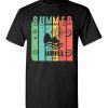 $18.95 – It is Summer Time Retro Vintage graphic T-Shirt