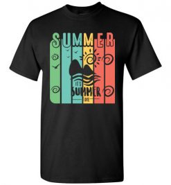 $18.95 – It is Summer Time Retro Vintage graphic T-Shirt