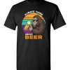 $18.95 – Always Think About Beer Funny Vintage Retro T-Shirt