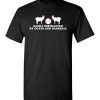 $18.95 – Easily Distracted by Goats and Baseball Funny Goats Lovers T-Shirt