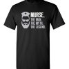 $18.95 – Mens Funny Murse T-Shirt Male Nurse Shirt RN LPN CNA T-Shirt