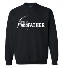 $29.95 – The Rod Father T-Shirts Funny Fishing Dad Gift Sweatshirt