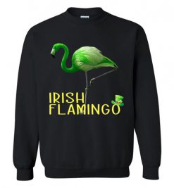 $29.95 – Irish Flamingo Funny St. Patrick Day Sweatshirt