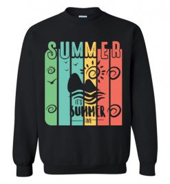 $29.95 – It is Summer Time Retro Vintage graphic Sweatshirt