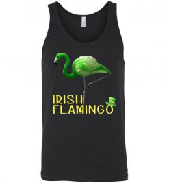 $24.95 – Irish Flamingo Funny St. Patrick Day Unisex tank