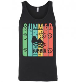 $24.95 – It is Summer Time Retro Vintage graphic Unisex Tank