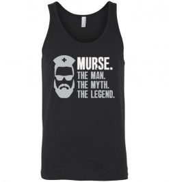 $24.95 – Mens Funny Murse T-Shirt Male Nurse Shirt RN LPN CNA Unisex Tank