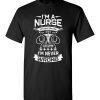 $18.95 – I'm a Nurse Let's Save Some Time And Assume I'm Never Wrong Funny T-Shirt