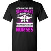 $18.95 – Funny Nurse Graphic Quote T-Shirts saying Nurses Strongest Women T-Shirt