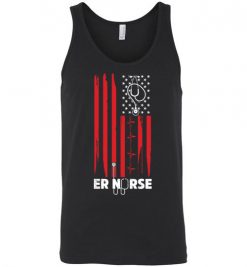 $24.95 – American ER Nurse Funny Funny Unisex Tank