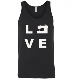 $24.95 – I Love Sew Funny Unisex Tank