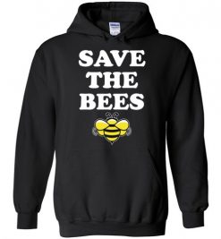 $32.95 – Save the bees funny Hoodie