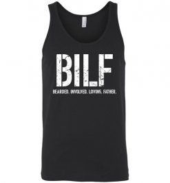 $24.95 – BILF: Bearded Involved Loving Father Funny Unisex Tank