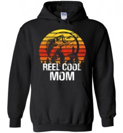 $32.95 – Reel Cool Mom Shirt - Bass Fish Gift Idea for Fisherwoman Hoodie