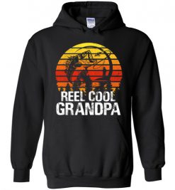 $32.95 – Reel Cool GrandPa Shirt – Bass Fish Gift Idea for Fisherman Hoodie