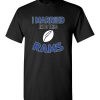 $18.95 – I Married Into This Los Angeles Rams Funny Football NFL T-Shirt, Hoodie, Tank, Long Sleeve, Ugly Christmas Sweater