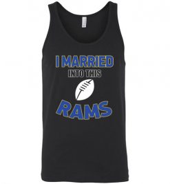 $18.95 – I Married Into This Los Angeles Rams Funny Football NFL T-Shirt, Hoodie, Tank, Long Sleeve, Ugly Christmas Sweater