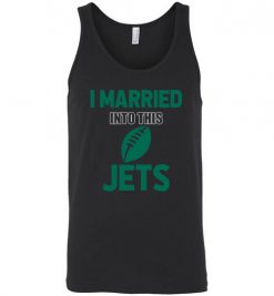 $18.95 – I Married Into This New York Jets Funny Football NFL T-Shirt, Hoodie, Tank, Long Sleeve, Ugly Christmas Sweater