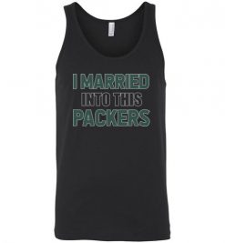 $24.95 – I Married Into This Green Bay Packers Football NFL Tank