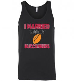 $18.95 – I Married Into This Tampa Bay Buccaneers Funny Football NFL T-Shirt, Hoodie, Tank, Long Sleeve, Ugly Christmas Sweater