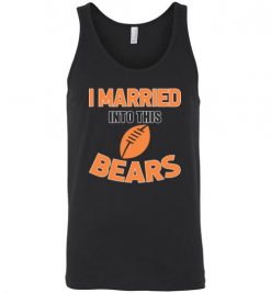 $18.95 – I Married Into This Chicago Bears Funny Football NFL T-Shirt, Hoodie, Tank, Long Sleeve, Ugly Christmas Sweater